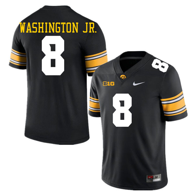 Terrell Washington Jr. Iowa Jersey,University Of Iowa Hawkeyes Fotoball Uniforms,Jersey,Gears-Black